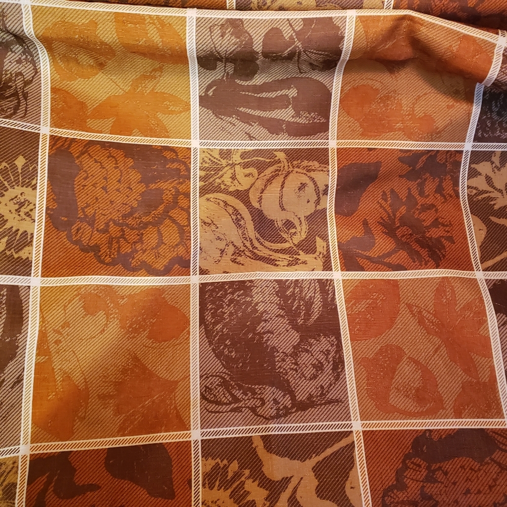 Oblong Fall tablecloth